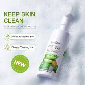 sadoer alovera refreshing cleansing face mouse